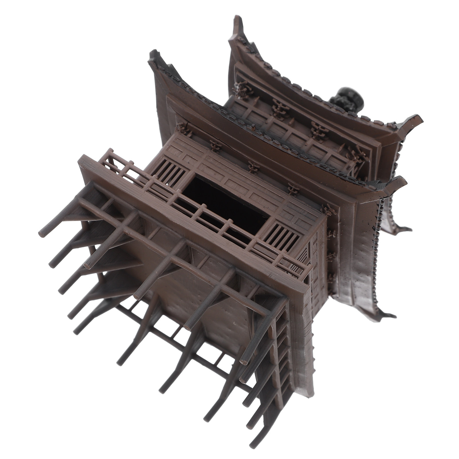 Bonsai Garden Landscape Design - 小型の中国風パビリオン。水槽、盆栽、卓上マイクロランドスケープ、禅庭、家庭やオフィスでの装飾に。精巧なデザイン。