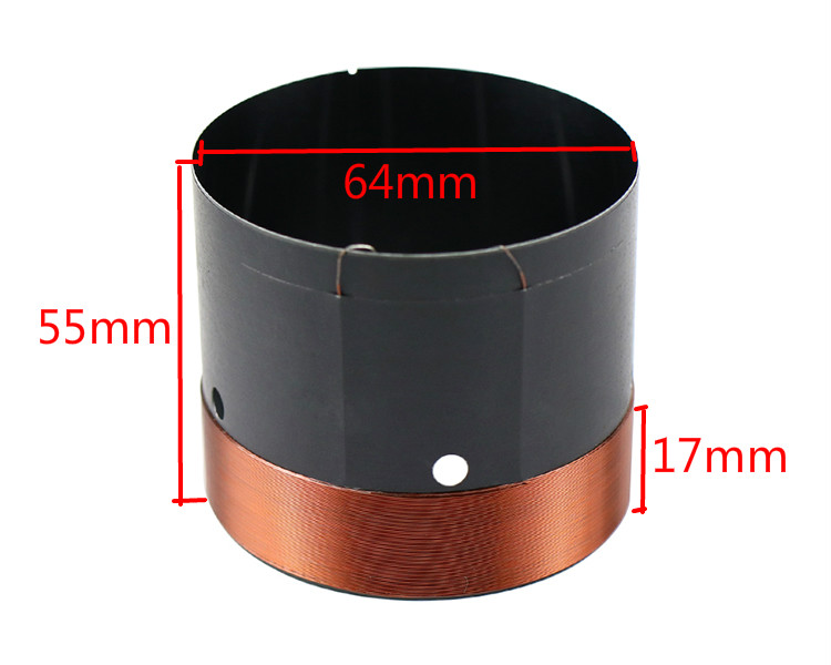サブウーファースピーカー用ラウンド銅線,バス音声コイル,ブラ - Copper Wire Roll のレビューと価格