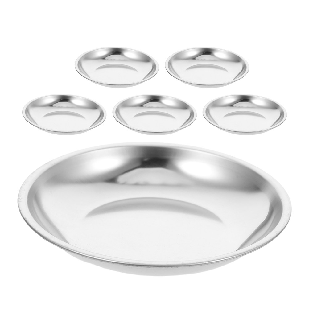 ステンレス製ティーバッグ置き皿6個セット。モダンでミニマルな - Drip Tray Saucer のレビューと価格