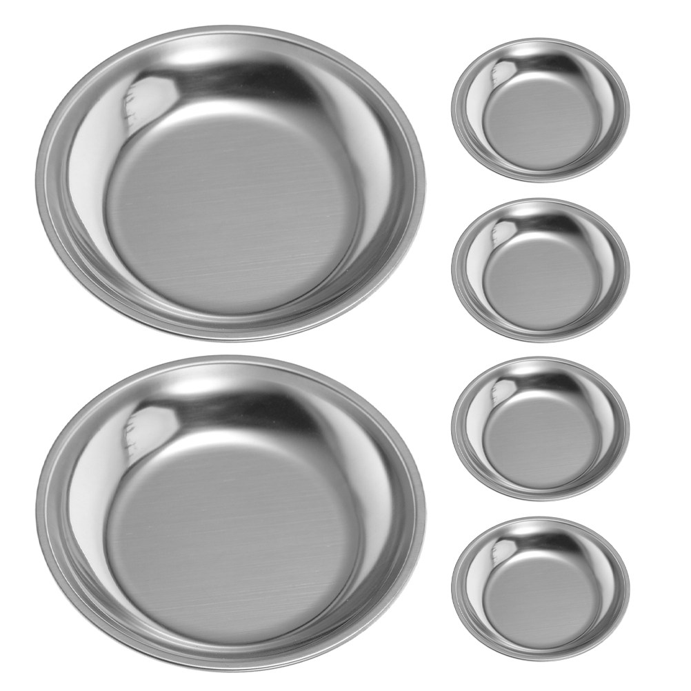 ステンレス製ティーバッグ置き皿6個セット。モダンでミニマルな - Drip Tray Saucer のレビューと価格